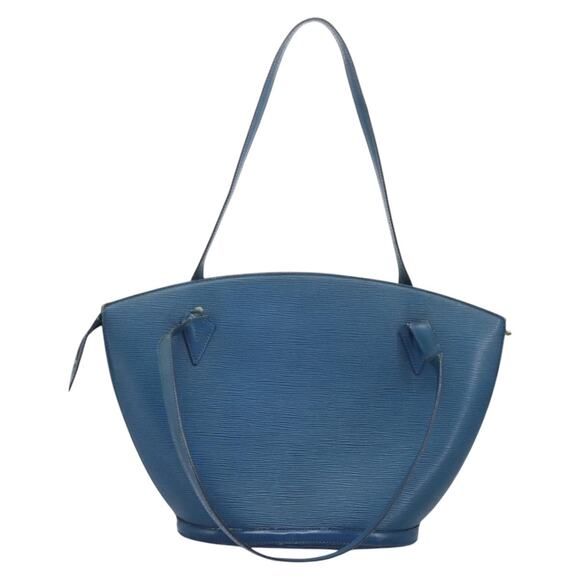 LOUIS VUITTON Epi Saint Jacques Shopping Shoulder Bag Blue M52275 - Picture 3 of 16
